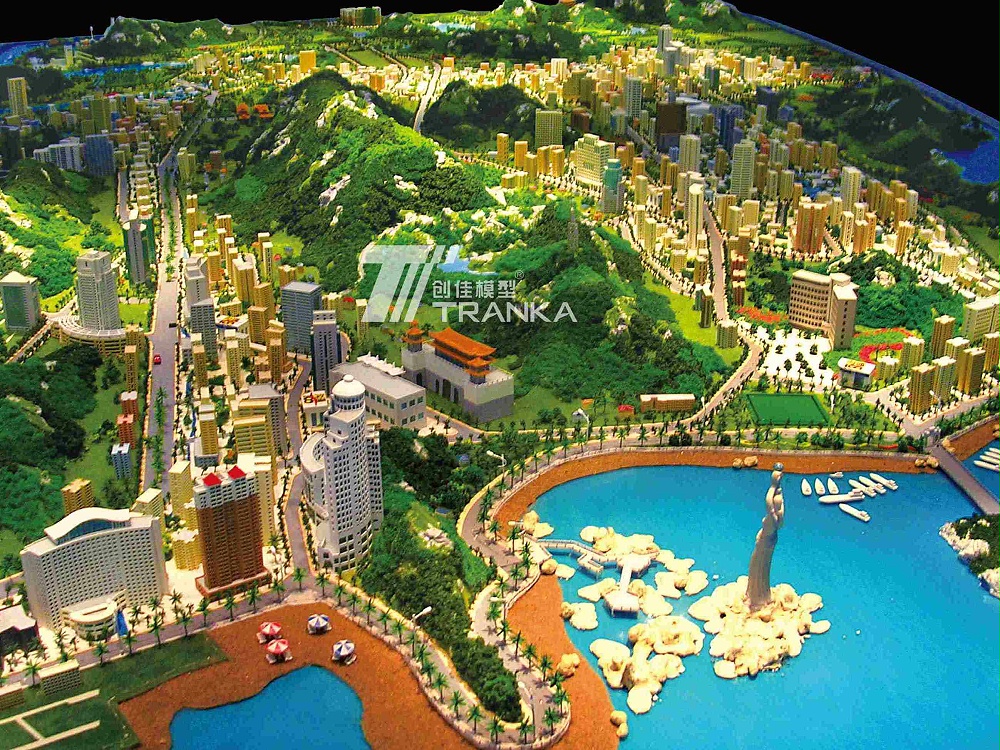 珠海市總體規劃模型