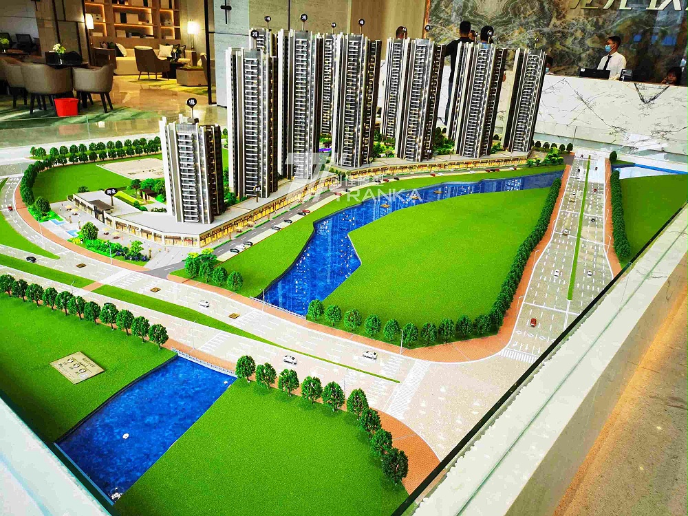 惠州玖云臺建筑沙盤(pán)模型案例
