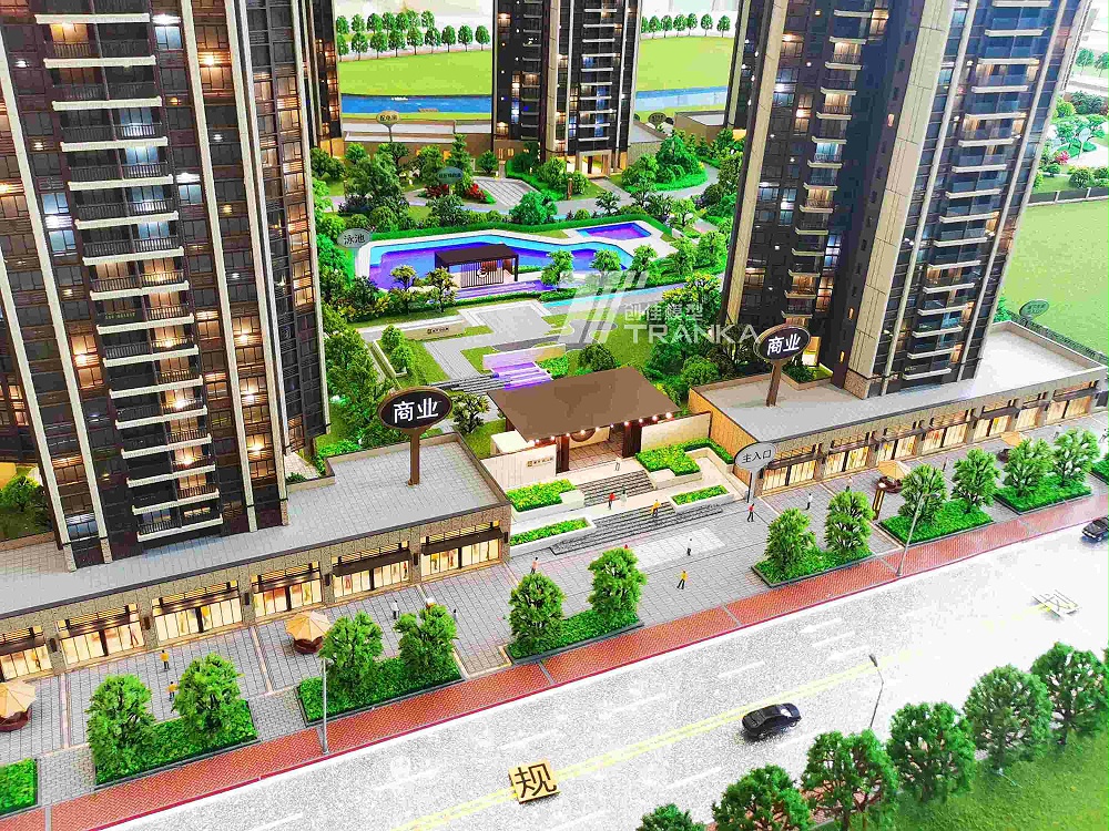 惠州玖云臺建筑沙盤(pán)模型案例