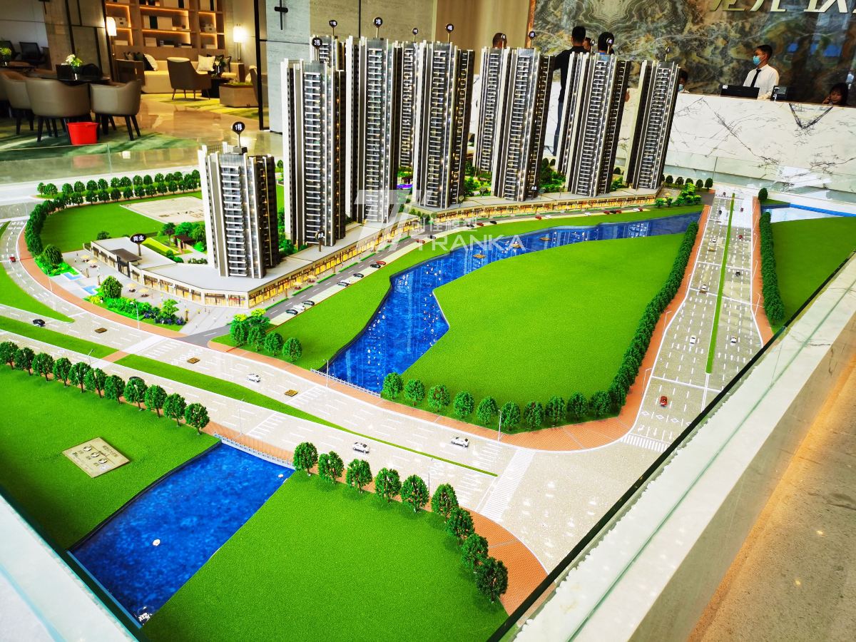 惠州玖云臺建筑沙盤(pán)模型案例