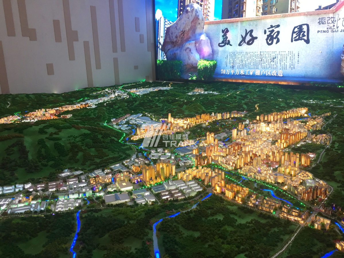 萬(wàn)盛總體規劃模型案例