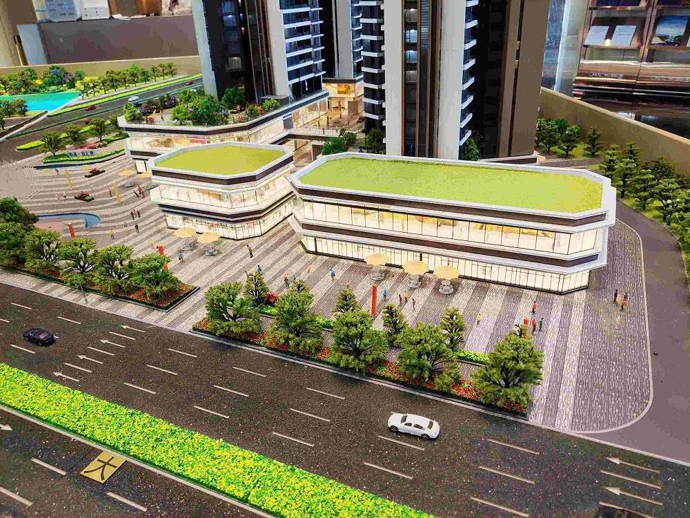 增城麗江國際建筑沙盤(pán)模型案例