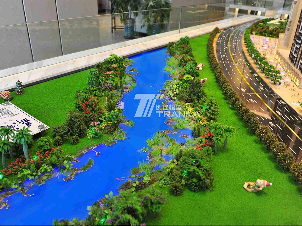 鼎湖?桃李園沙盤(pán)建筑模型案例